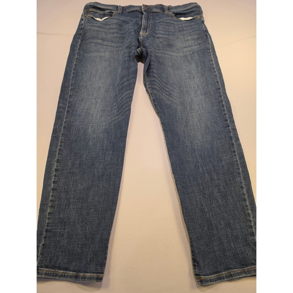 Lucky Brand 121 Slim Straight Jeans Mens 40x32‎ Blue Denim Medium Wash Pants